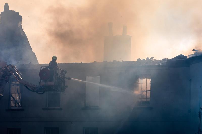Suspect in custody in connection with Kilkenny fire