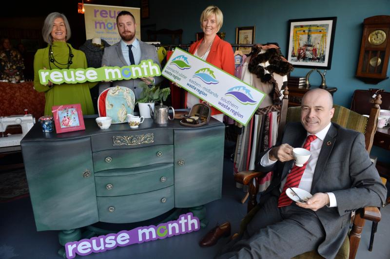 At the launch of Reuse Month 2018 