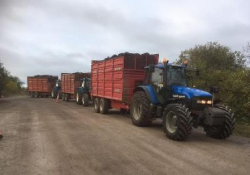 Farmers recycle half a million tyres in last few weeks