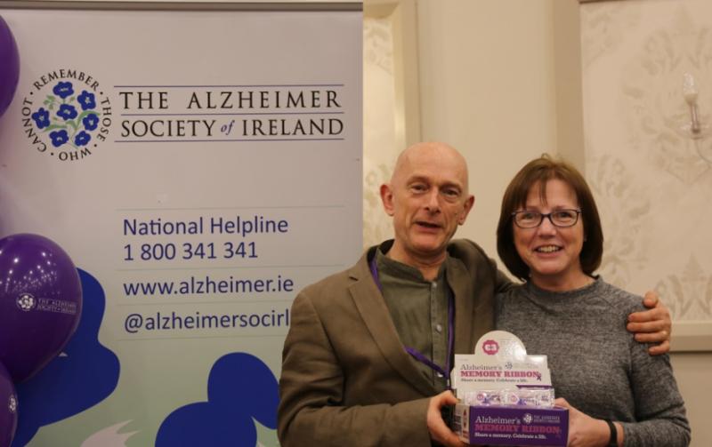 Chair of the ASI's Irish Dementia Working Group Ronan Smith and Vice-Chair Kathy Ryan