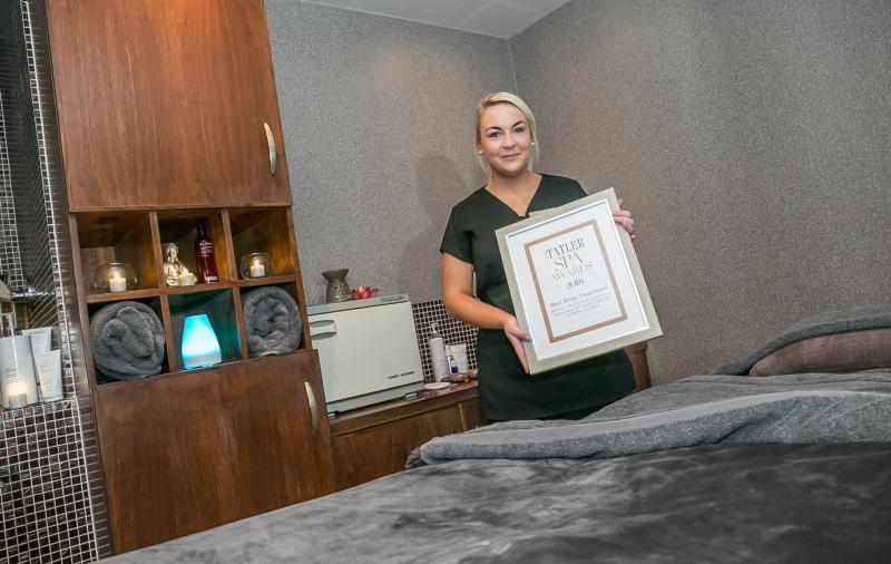 Oasis Spa in the Lyrath Estate Hotel wins award for signature treatment 