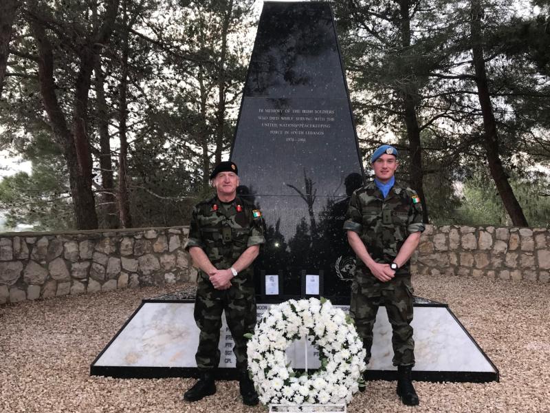 Kilkenny's Major General Brennan leads commemorations in Lebanon