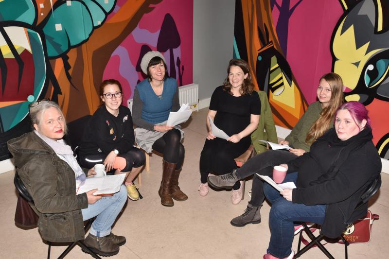 Rehearsed reading of The Home Project at Kilkenny City Library
