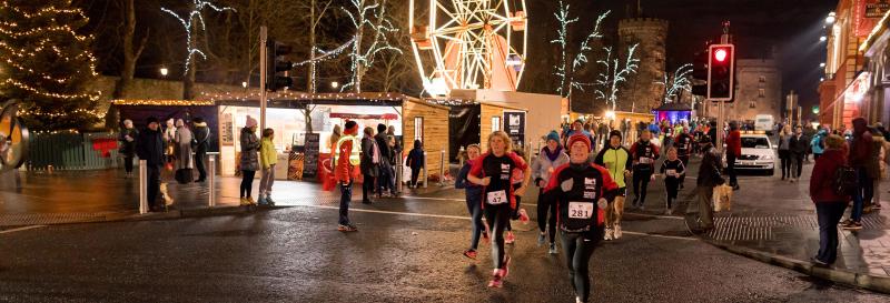 Waterford hospital sponsors Yulefest Kilkenny's 2018 Medieval Mile Run