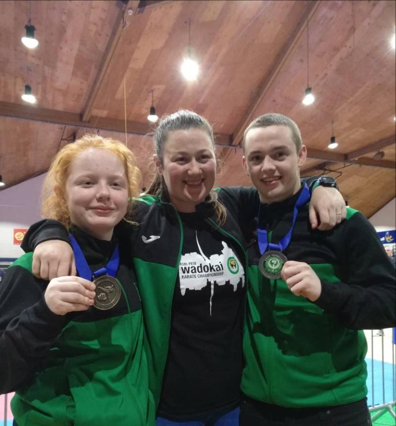 Carlow athletes win gold and silver at karate European Championships