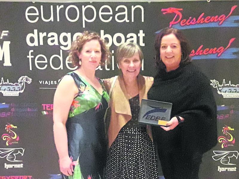 Kilkenny's Nore Dragon Paddlers win European award