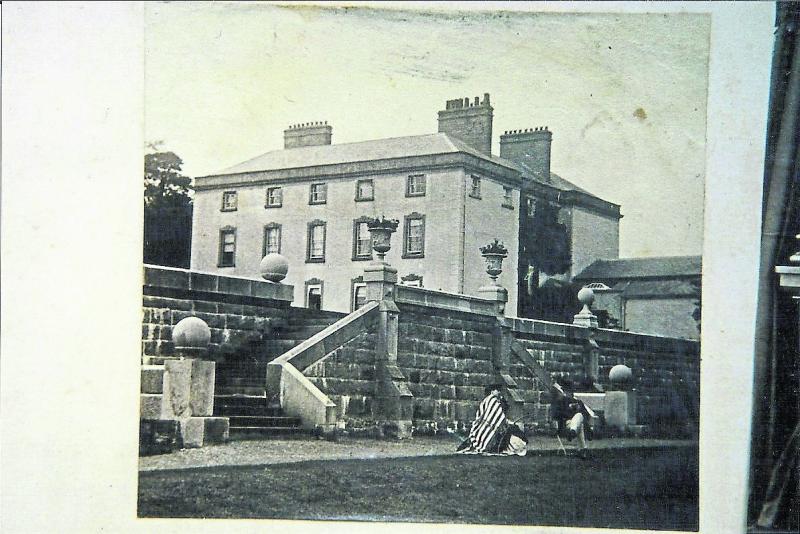 The burning of Woodstock House in Kilkenny