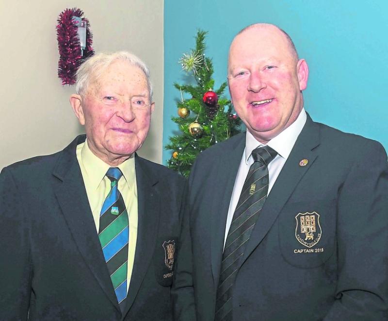 Joint Kilkenny golf club Captains' dinner a big hit