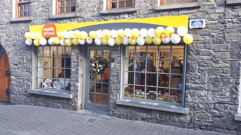 Enable Ireland charity shop moves to Kieran Street, Kilkenny