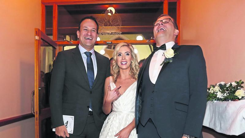 Taoiseach Leo Varadkar attends Dromahair wedding of Claire McTernan and John Paul Phelan