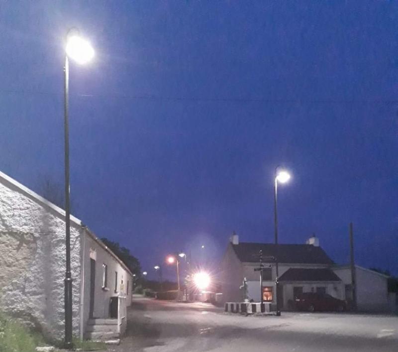 Kilkenny village, Crosspatrick illuminated