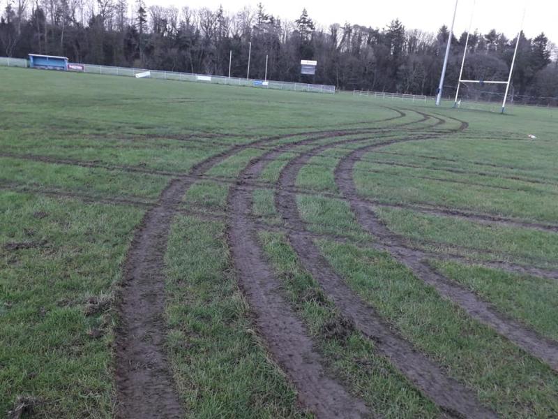 Thomastown GAA pitch  vandalised by mindless thugs