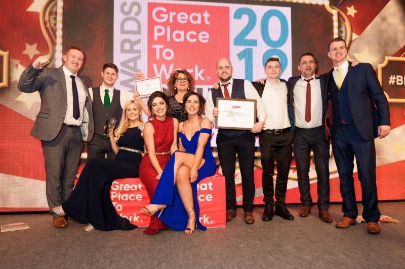 Taxback Group Kilkenny named as one of the best workplaces in Ireland for  4th consecutive year