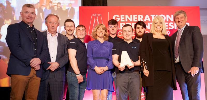 Kilkenny CDS metalwork Generation Apprenticeship winners