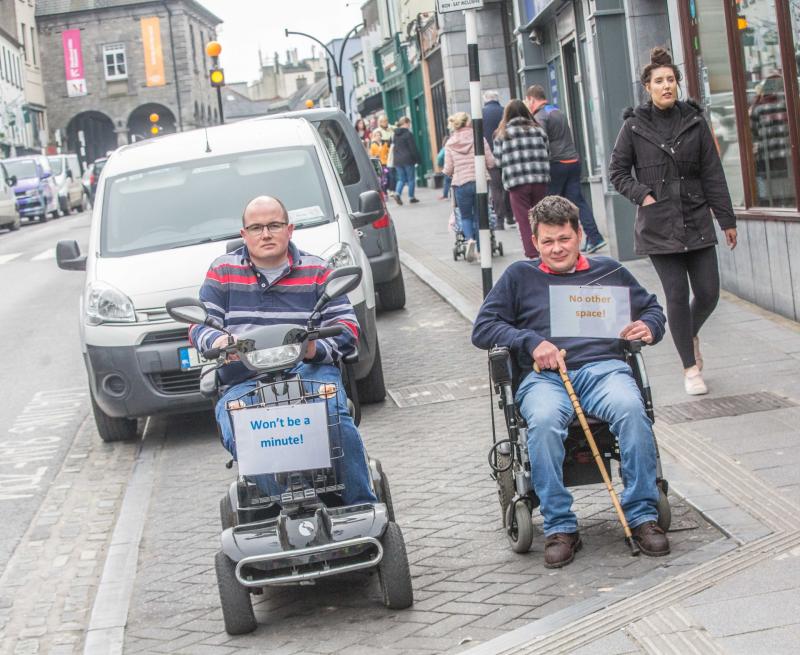 DISABLED PARKING SPACE CAMPAIGN