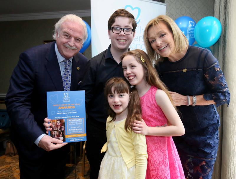 Ferrybank siblings help launch Carer of the Year awards
