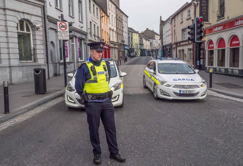 Gardaí warn public to stay away from High Street and Kieran Street until further notice