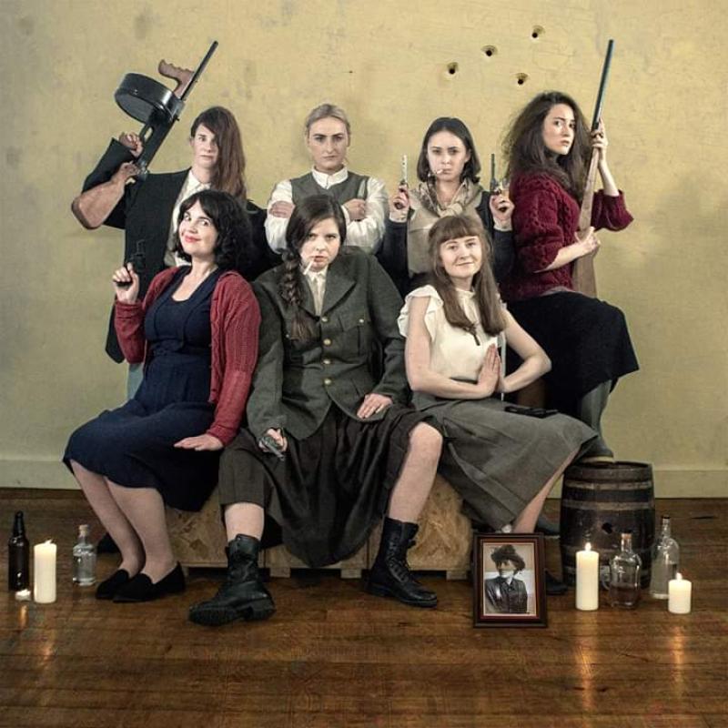 The Roaring Banshees in Kilkenny on August 1 to 3. Cast: Cast: Laura Brady, Amy Dunne, Ali Fox, Nessa Matthews, Clodagh Mooney Duggan, Aine Ni Laoghaire, Aoife Spratt
