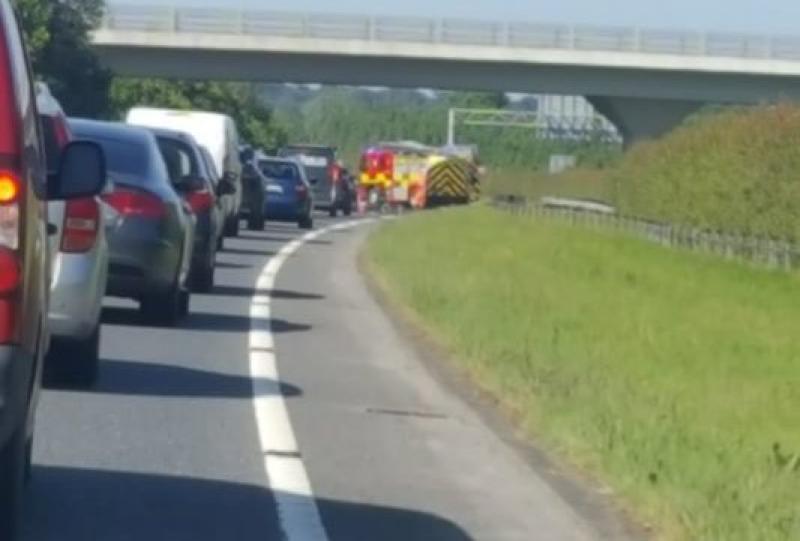 UPDATE: Incident cleared on m9 roundabout