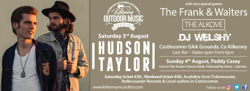 Kilkenny Outdoor Music Festival returns for it's fourth year! 
