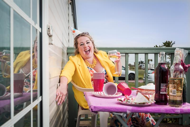 UNMISSABLE - Clare Barrett in a scene from Rough Magic’s interpretation of the Shakespeare classic, Much Ado About Nothing in the Quad at St Kieran’s College, Kilkenny during Kilkenny Arts Festival