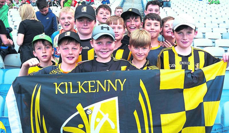 Young Fans in Croke Park