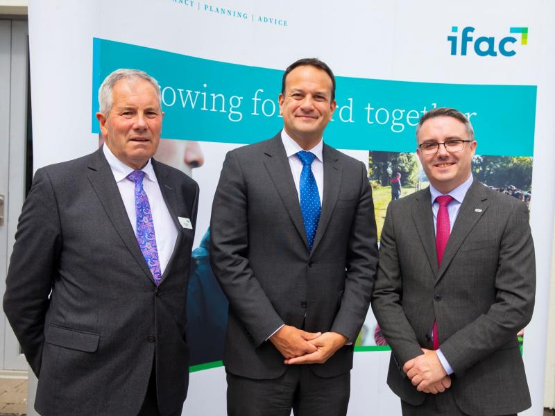 Professional services firm ifac opens shared services centre in Kilkenny as Taoiseach Leo Varadkar cuts the ribbon