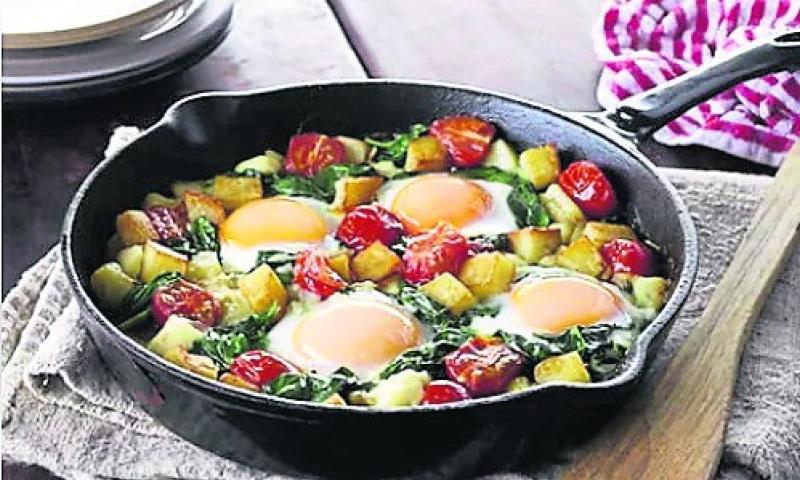 Kilkenny cooking egg