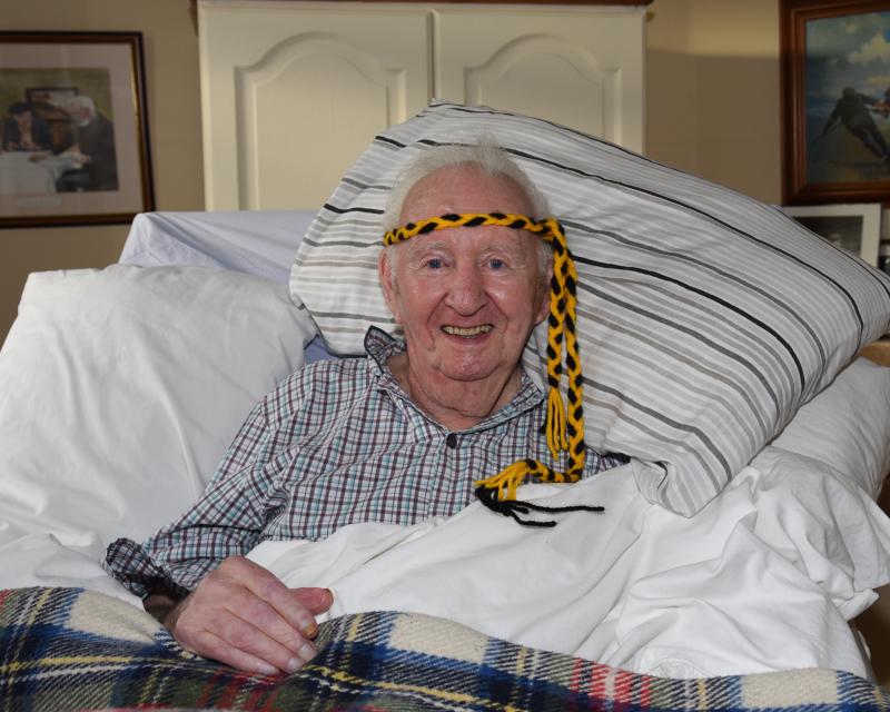 Three cheers for Kilkenny's top supporter Tommy! 