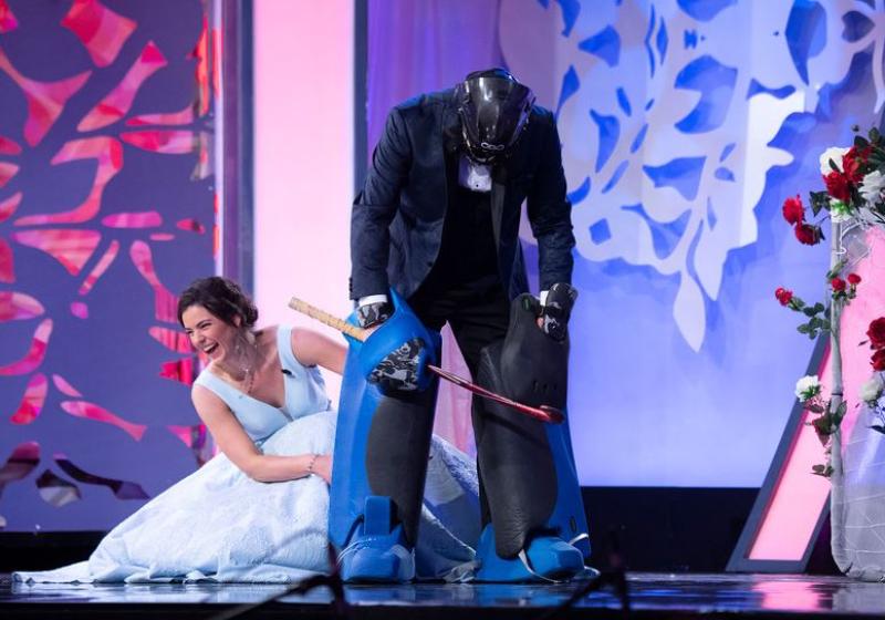 Kilkenny Rose wows the audience at the Dome with her hockey humour