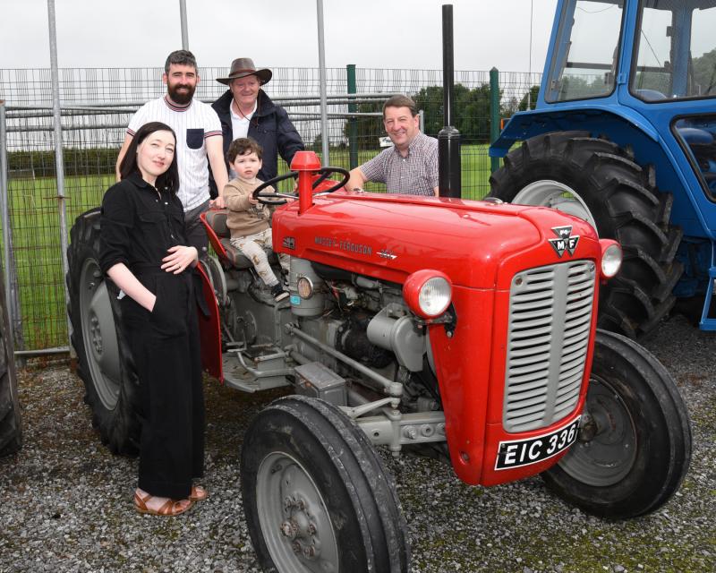 Family fun and plenty of local fundraising at the Clogh Vintage Run