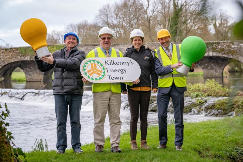 From left: Ger Mullally, Kilkenny LEADER Partnership; Kevin Mahon, Kilkenny LEADER Partnership, Vice Chair; Jane Wickham, Energy Engineer, 3 CEA and Declan Rice, CEO, Kilkenny LEADER Partnership