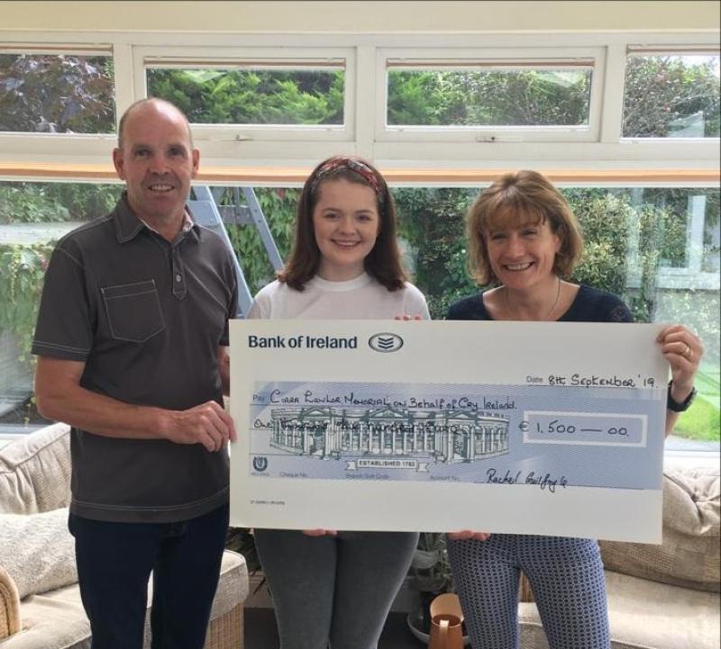 Charity parachute jump in memory of Ciara Lawlor  