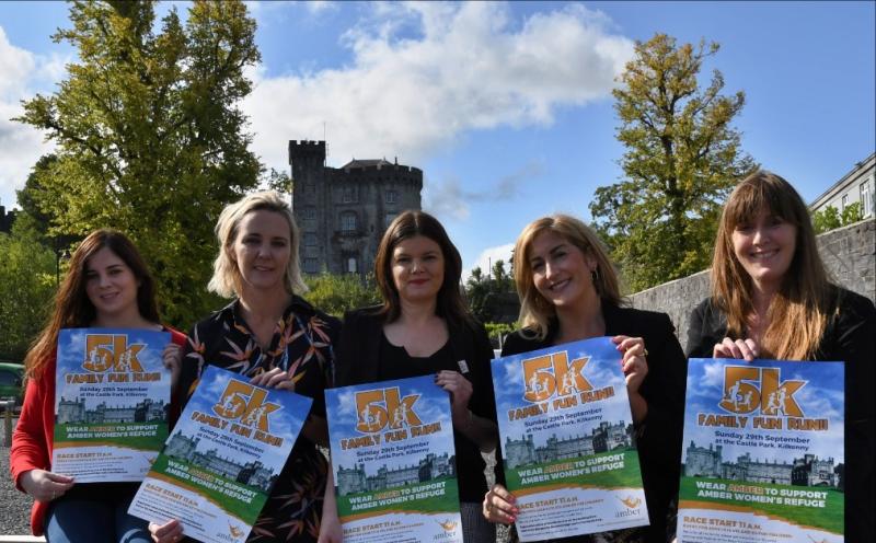 Wear amber to support Amber Women's Refuge Family Fun Run at the Castle Park in Kilkenny