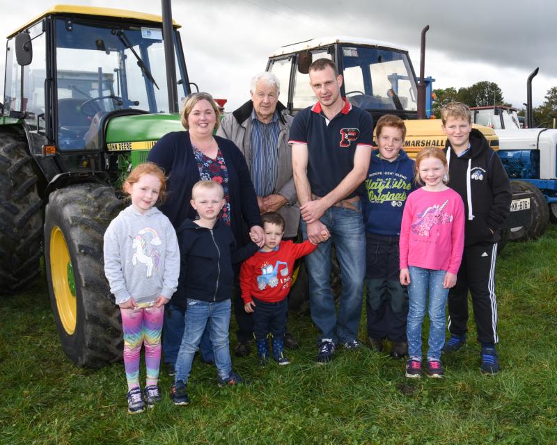 Fantastic support for  Kilkenny youngster Conor (5) and family