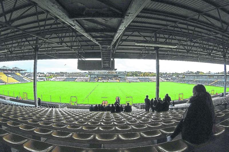 View from the new stand in Nowlan Park