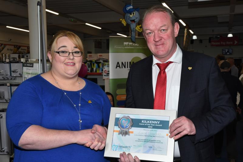 Linda is named Kilkenny Carer of the Year