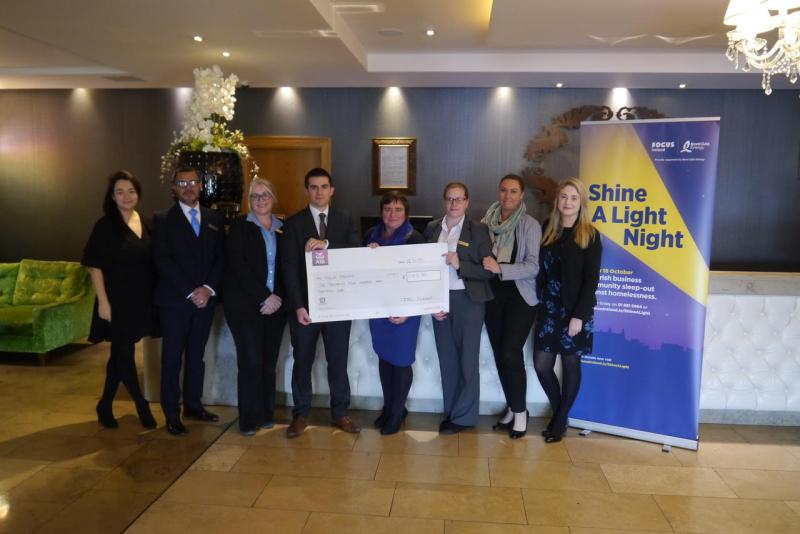 Big-hearted team effort from Hotel Kilkenny  to help the homeless