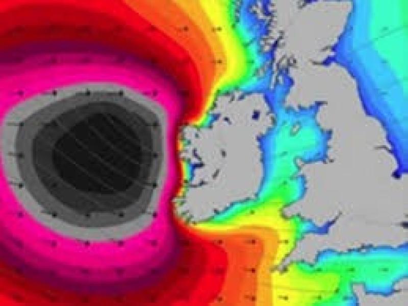 Rough Christmas on the cards with storm expected on St Stephen's Day! 