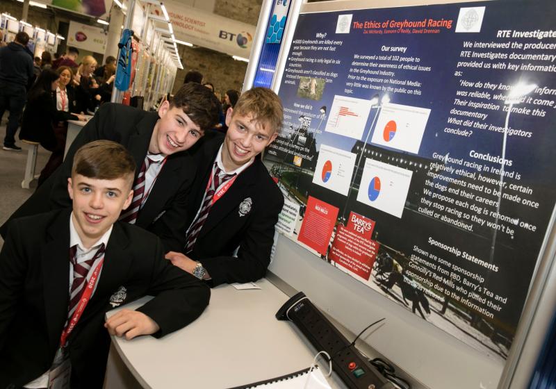 Kilkenny students hope to be crowned top boffins at the BT Young Scientist Exhibition