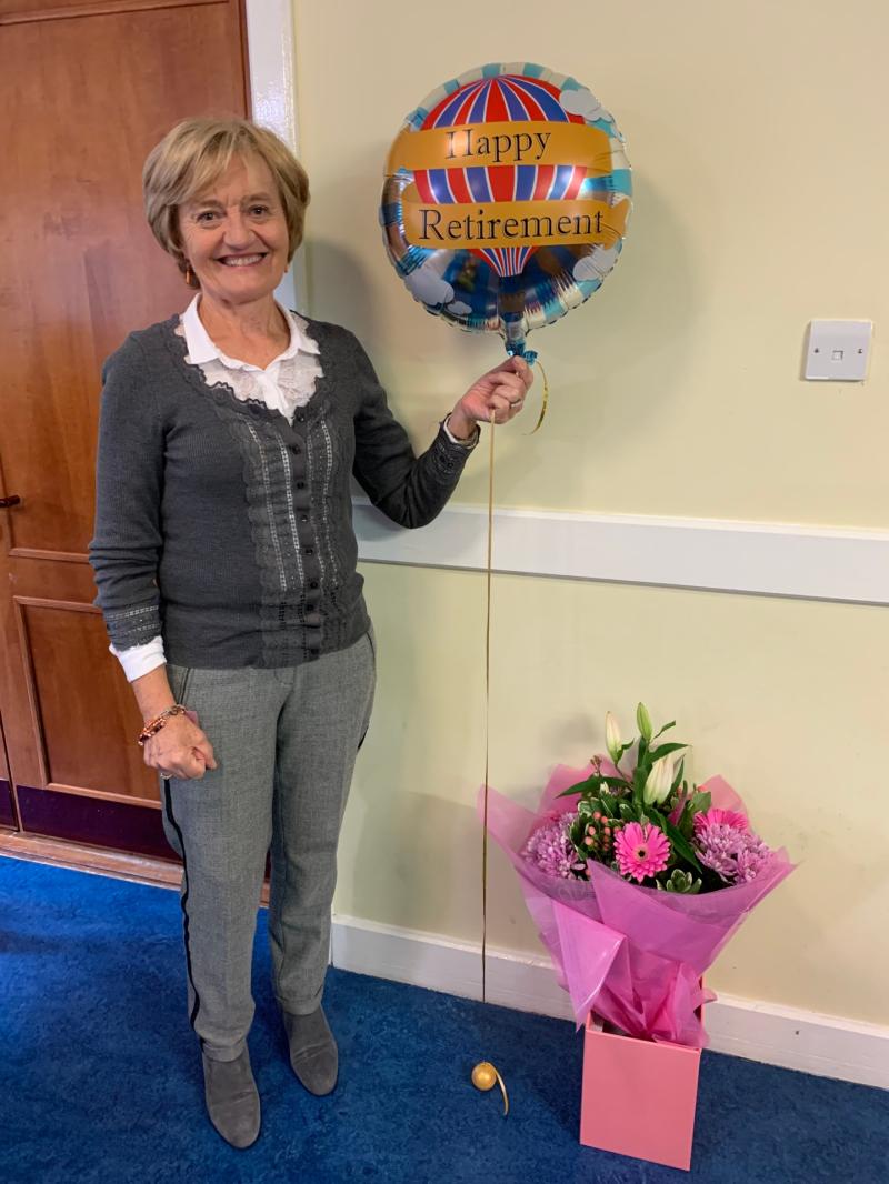 Marian retires from Amber Kilkenny Women's Refuge after 18 years of service