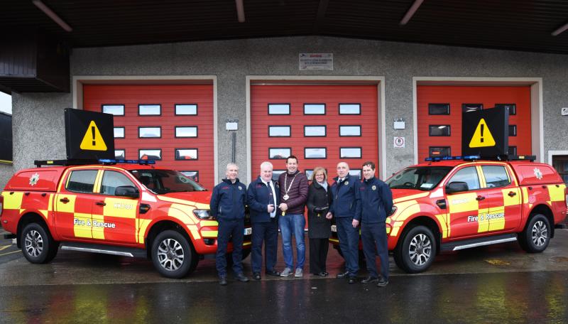 Two new fire jeeps for Callan and Feshford