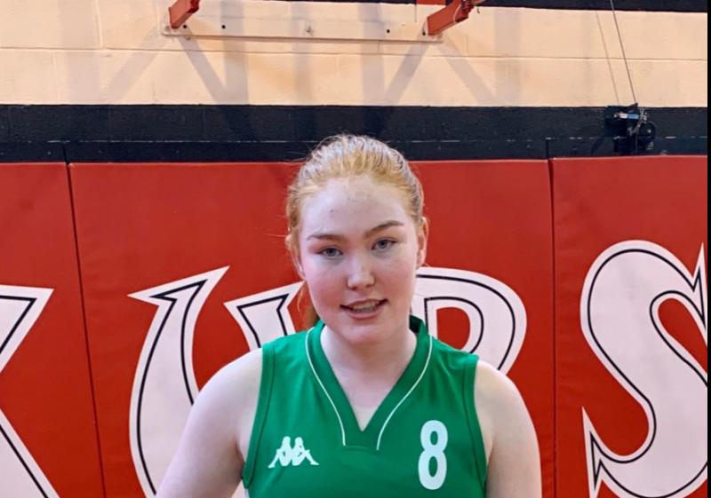 Kilkenny Stars player Lucy Coogan chases Irish shirt