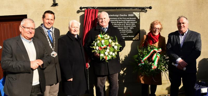Hugginstown RIC Barracks attack commemorated