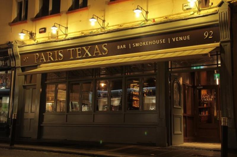 Award-winning  Paris Texas Bar and Restaurant