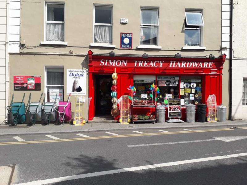 Sim Treacy's hardware shop in the heart of Thomastown Kilkenny