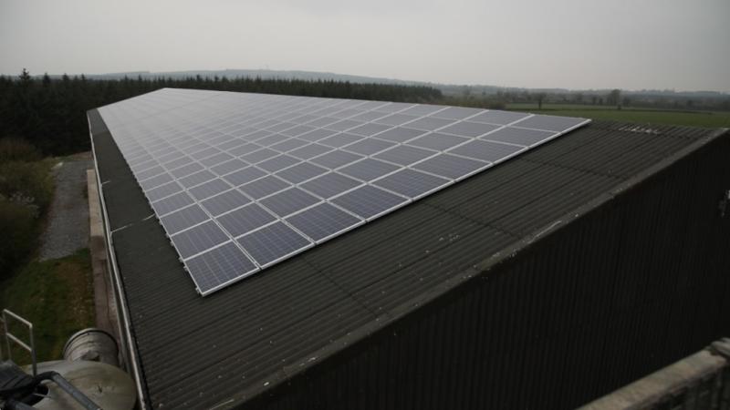 Solar panels like the ones planned in Glenmore, County Kilkenny