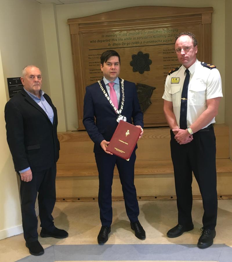 Online book of condolences for Garda Colm Horkan from citizens of Kilkenny