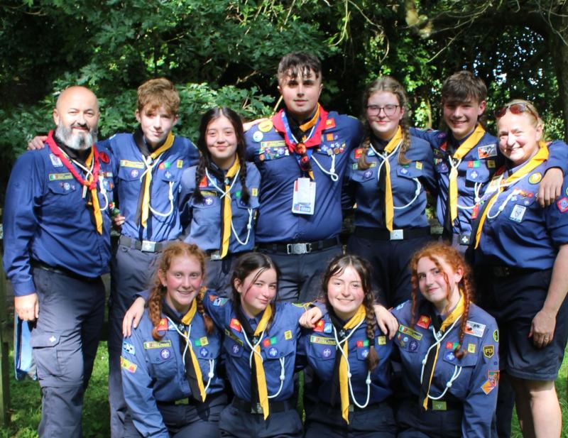 Kilkenny scouting group get gold and top ten finish!