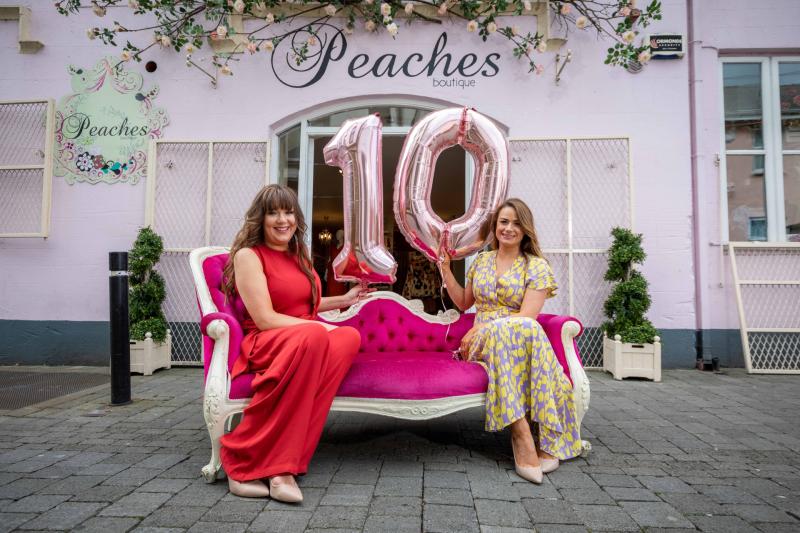 Peaches celebrates 10th anniversary on Kilkenny’s Kieran Street